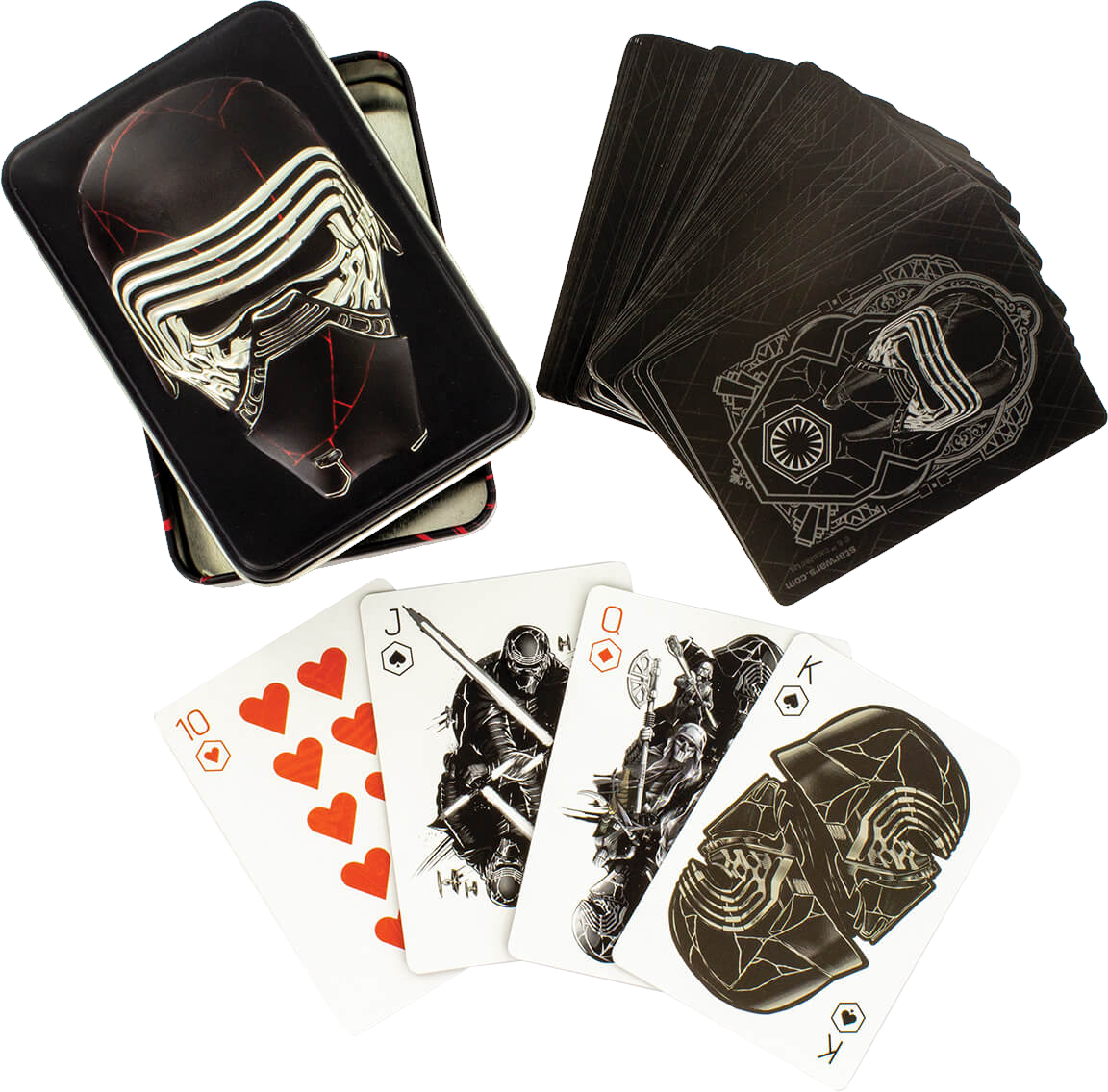 Star Wars Episode 9 Spielkarten in Shaped Tin