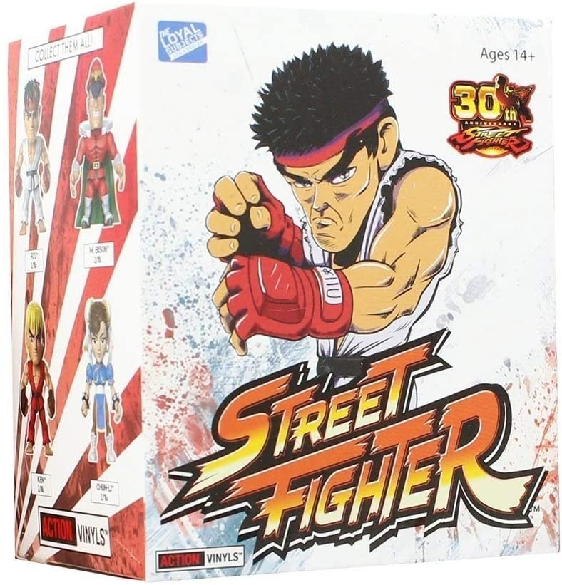 Street Fighter Action Vinyls Minifigur Hot Topic Exclusive Blind Box