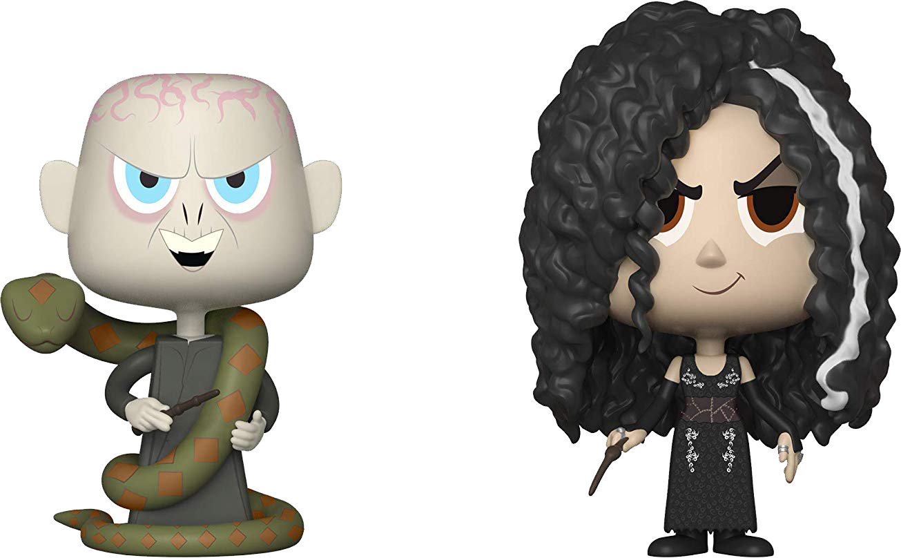 Funko VYNL Vinyl Figuren Doppelpack Harry Potter: Bellatrix & Voldemort