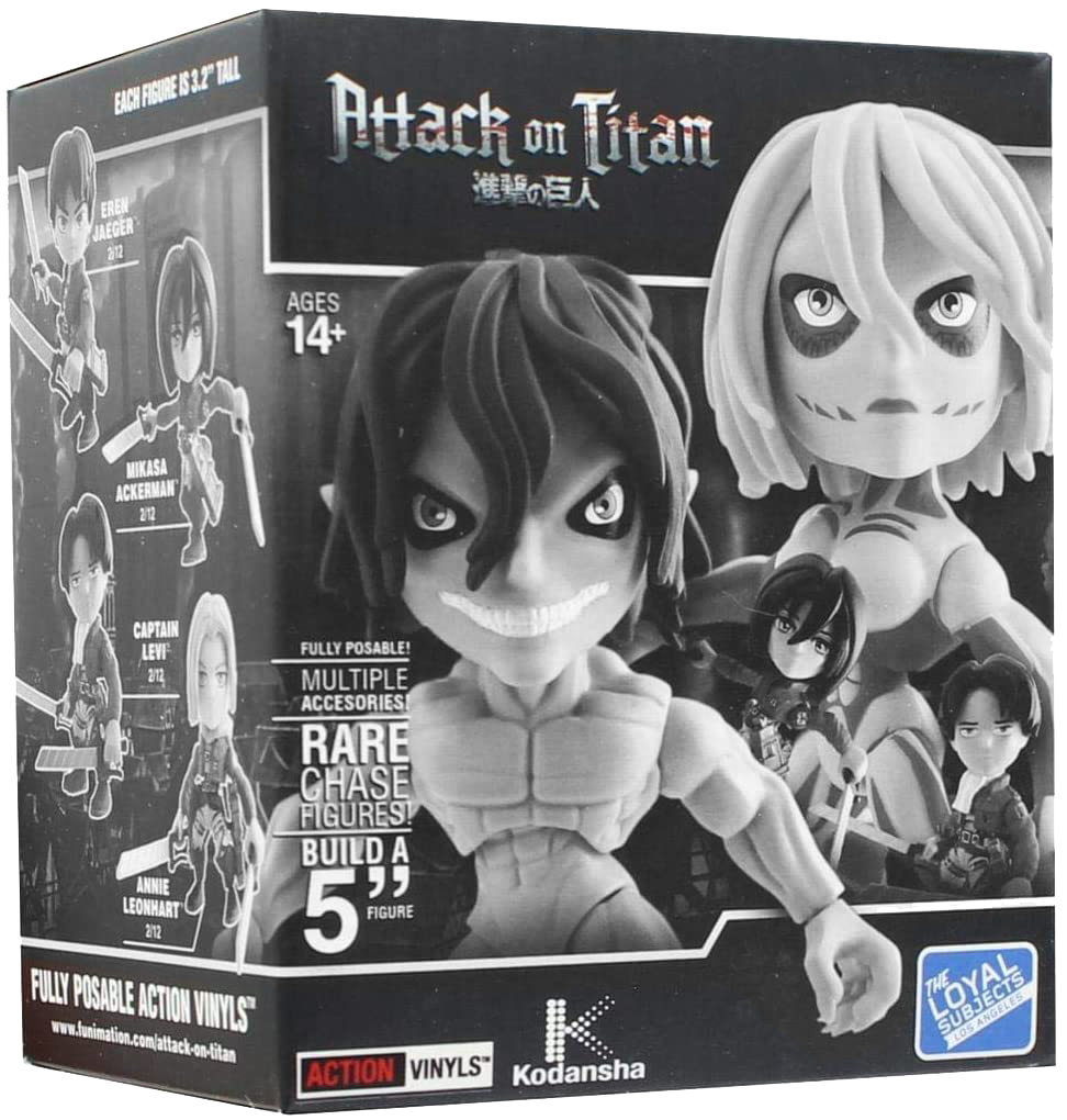 Attack on Titan Action Vinyls Minifigur TG Blind Box