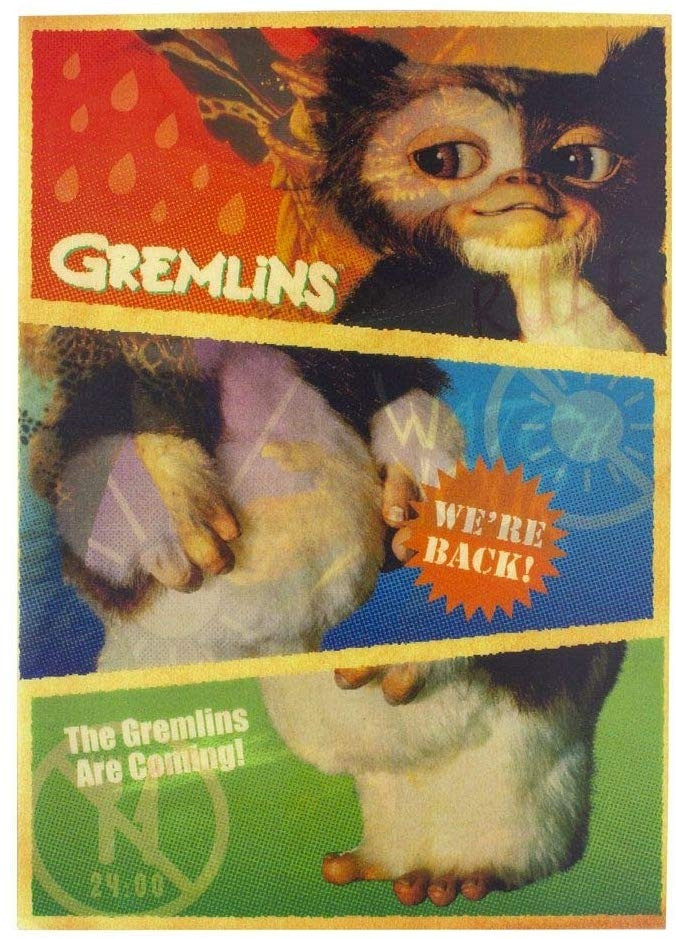 Gremlins Lentikular Notizbuch