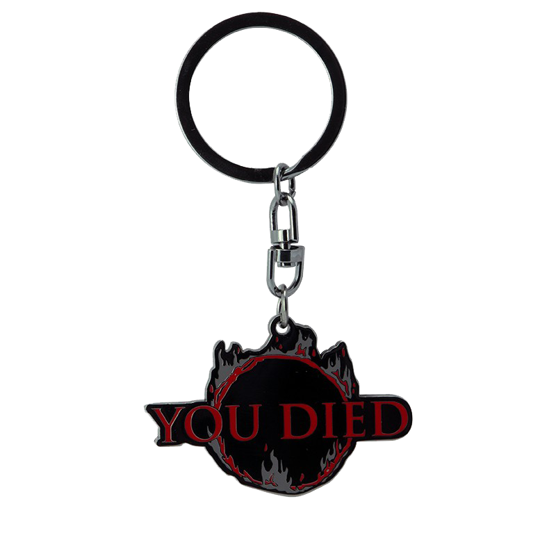 Dark Souls Metall-Schlüsselanhänger You Died
