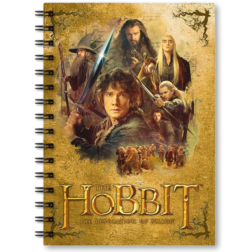 Der Hobbit - Notizbuch „The Desolation of Smaug“