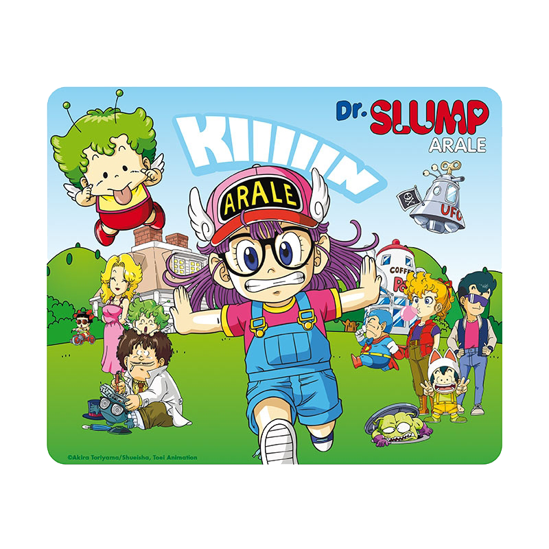 Dr. Slump Arale And Friends Mousepad