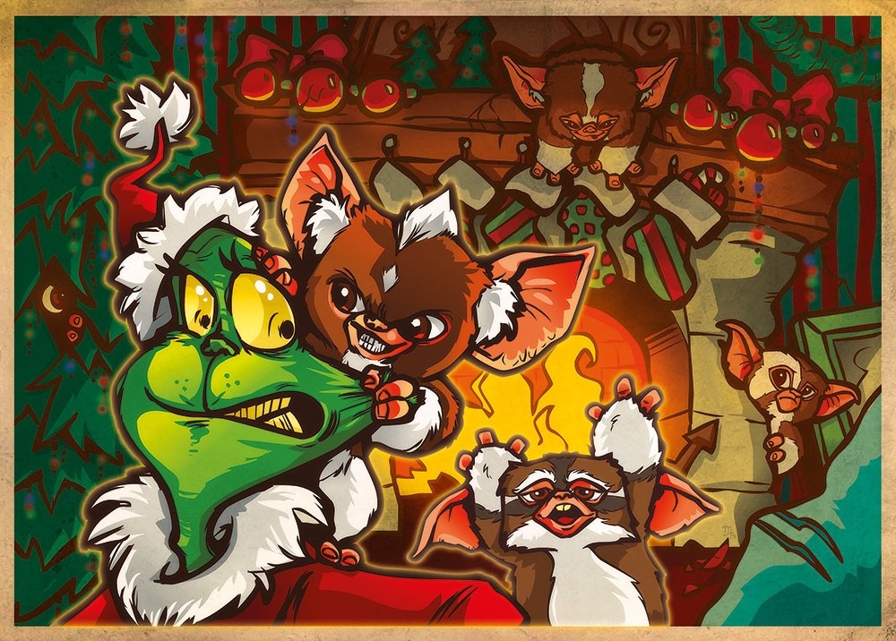 „X-mas Trouble“ Premium Artprint