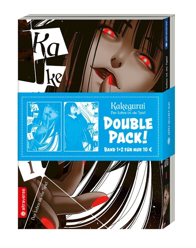 Kakegurui – Das Leben ist ein Spiel Double Pack Manga Band 01 & 02