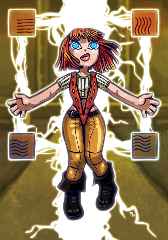 „The Leeloo Element“ Artprint