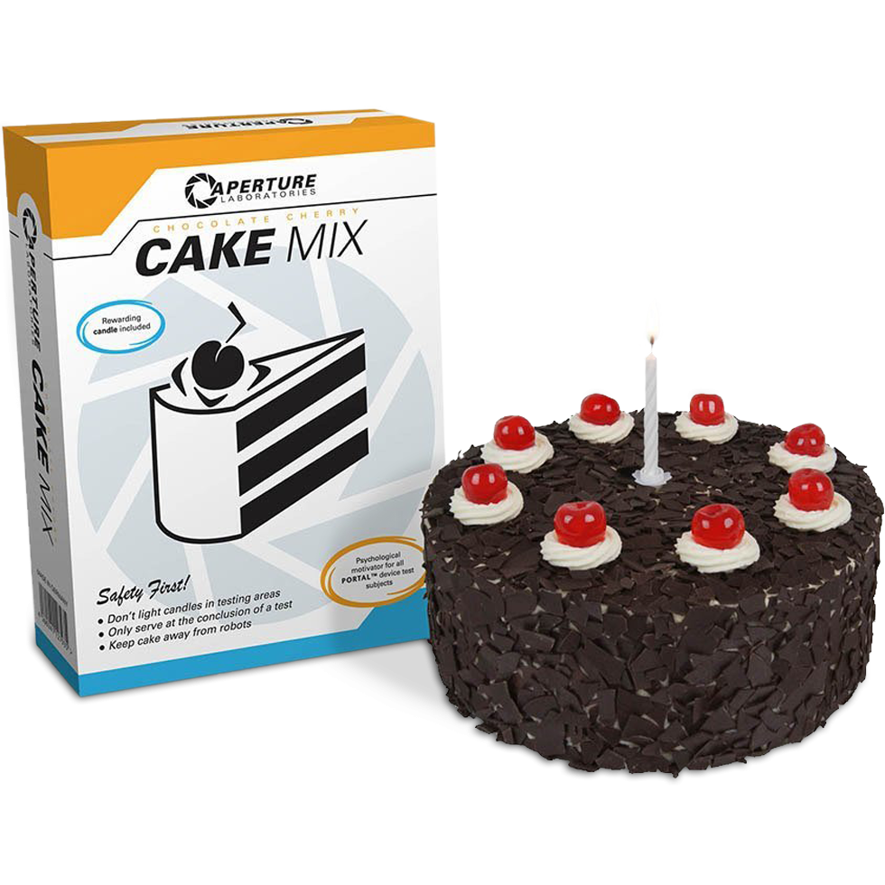 Portal 2 „The Cake!“ Backmischung