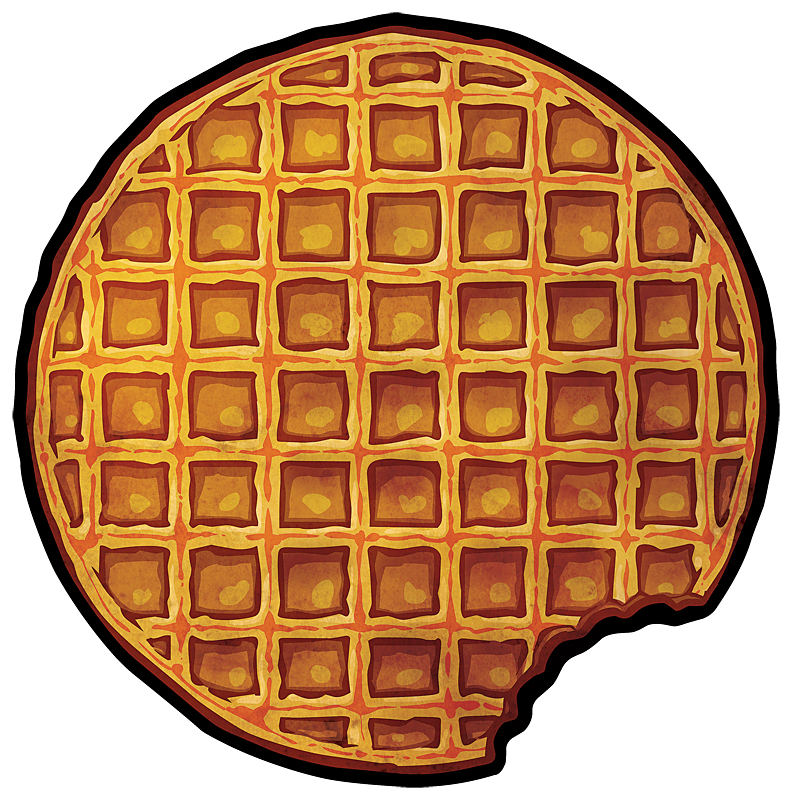 KingsGlass „Bitten Waffle“