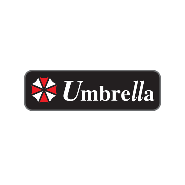 Resident Evil PVC Rubber Patch "Umbrella Corp."