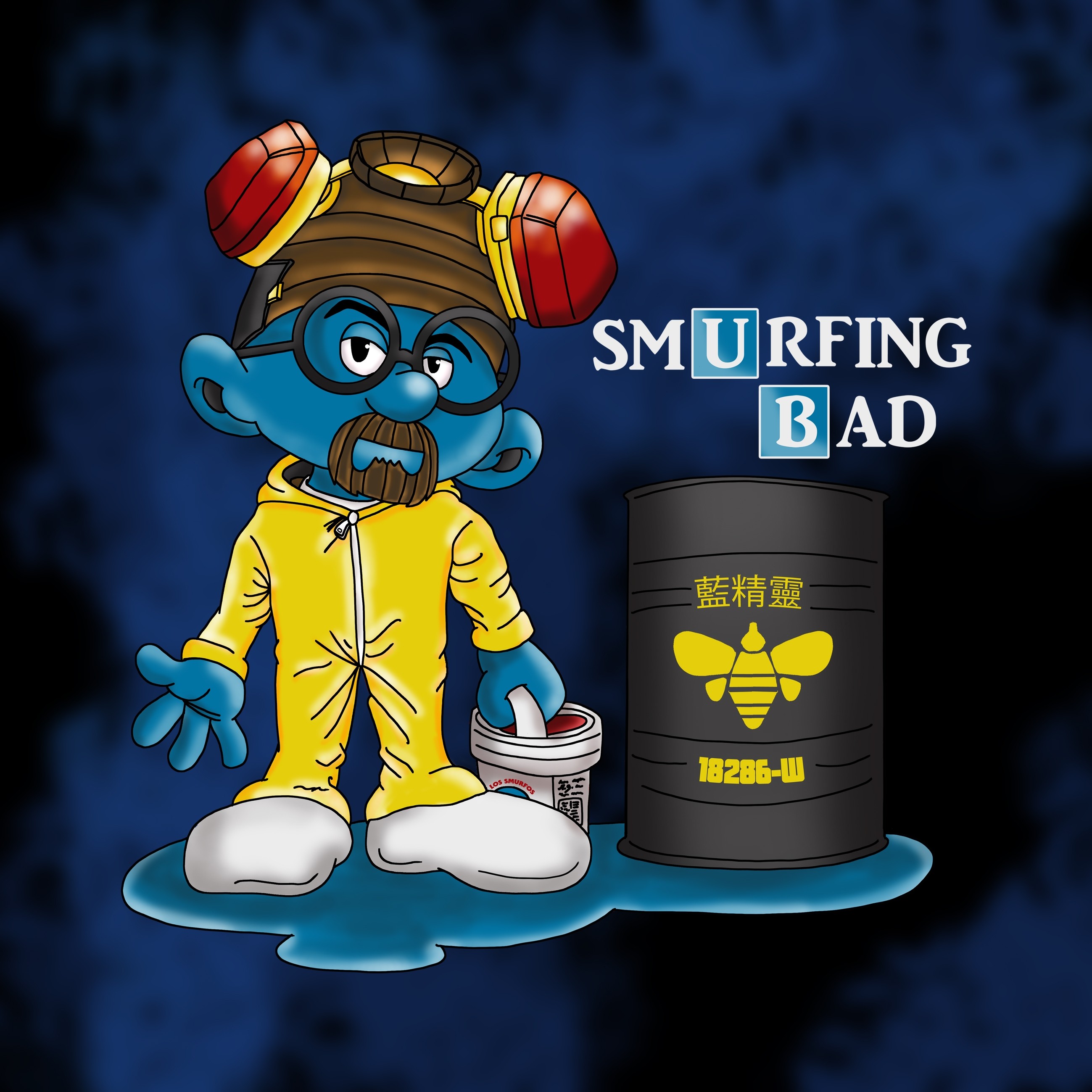 KingsGlass „Smurfing Bad“