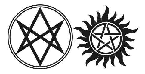 Supernatural Sticker-Set