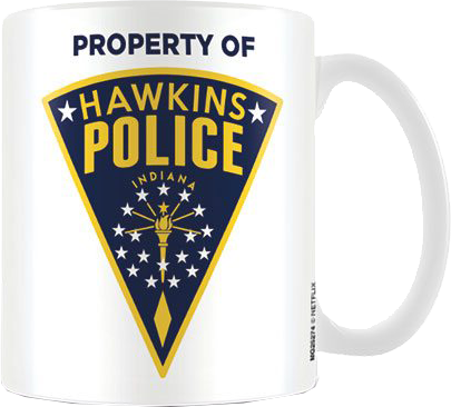Stranger Things Tasse Hawkins Police Badge
