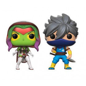 Funko POP! Games Marvel vs. Capcom Infinite: Gamora vs. Strider Exclusive 2er-Pack 