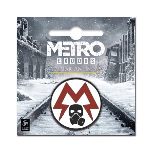 Metro Exodus Spartan Logo Pin