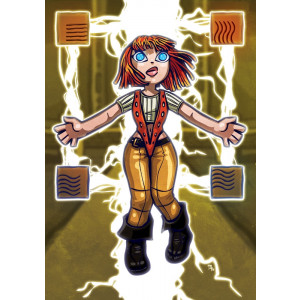 „The Leeloo Element“ Artprint