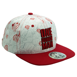 One Punch Man Punches Snapback Cap