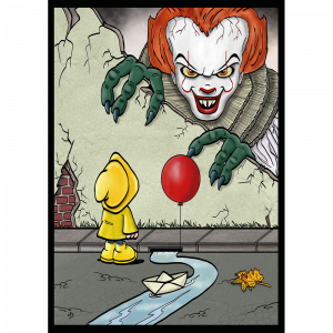 „Pennywise“ Premium Artprint