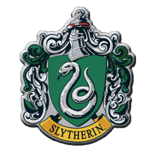 Harry Potter Magnet mit Slytherin Wappen 