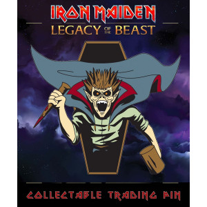 Iron Maiden Legacy of the Beast Sammel-Pin Vampire Hunter Eddie