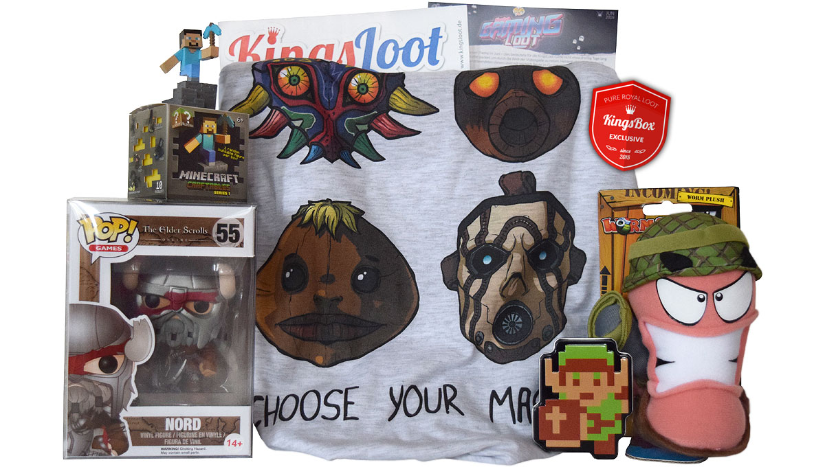 Loot aus der Box Juni 2016 - Gaming-Loot