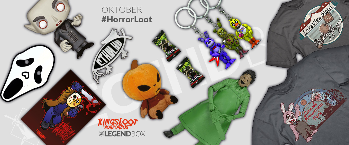 Inhalt der LegendBox Horror Loot