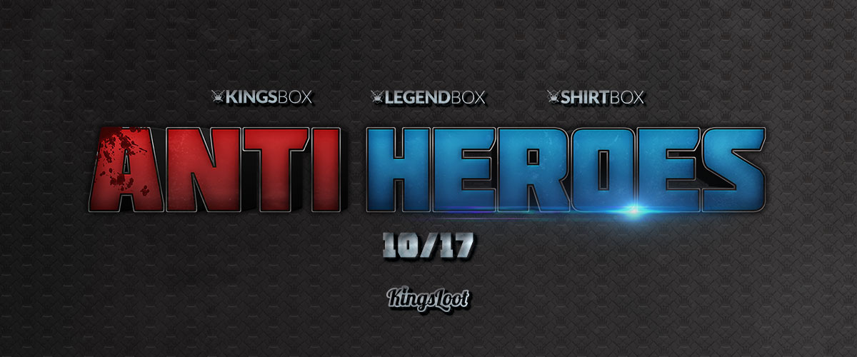 Kingsloot 2017-09: Anti Heroes