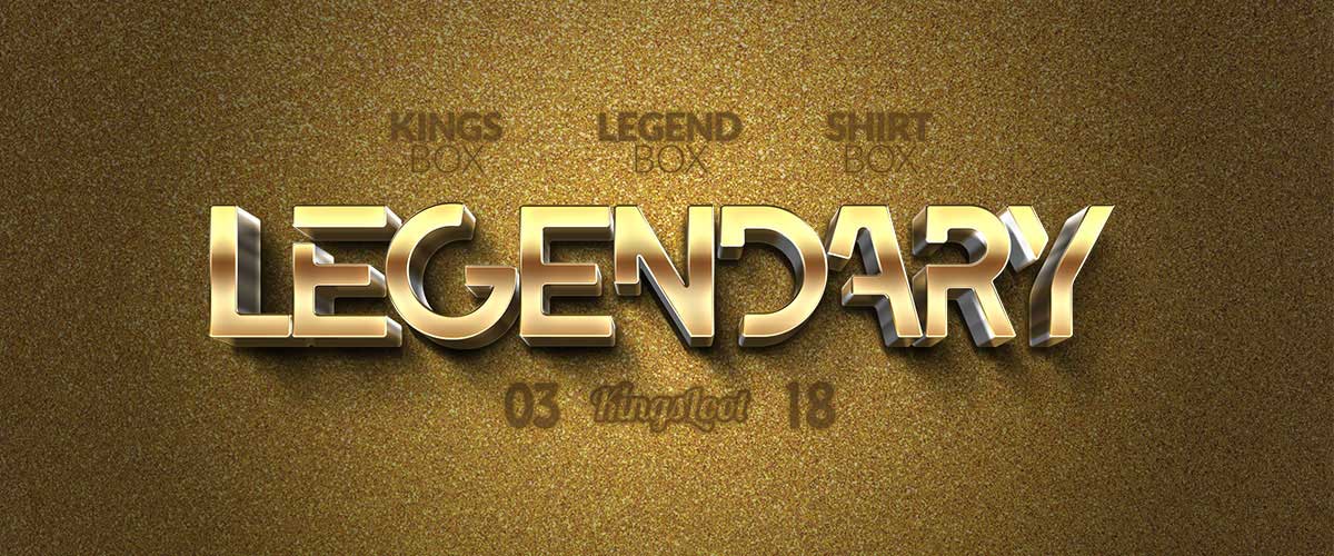 Kingsloot 2018-02: Legendary